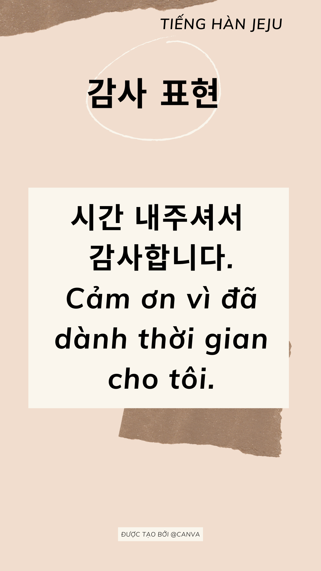 Biểu hiện cảm ơn