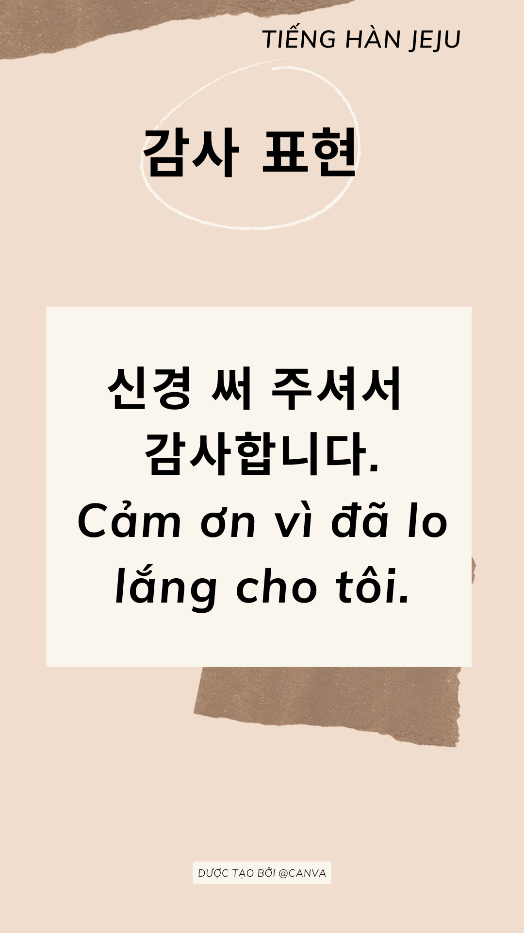 Biểu hiện cảm ơn