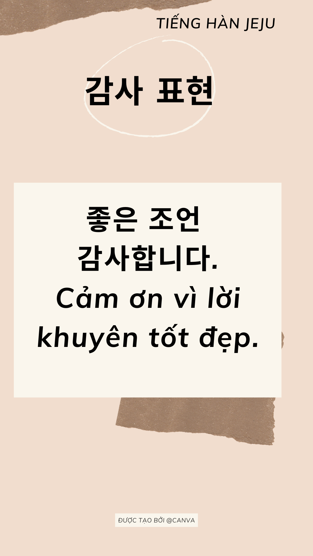 Biểu hiện cảm ơn